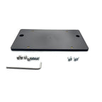 4G58271139B9 Rear License Plate Tag Holder Mount Bracket For Audi A6 S6 12-24