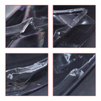 Front Pair Headlight Lens Cover For Audi Q7 2006-2015 Waterproof 4L0941029