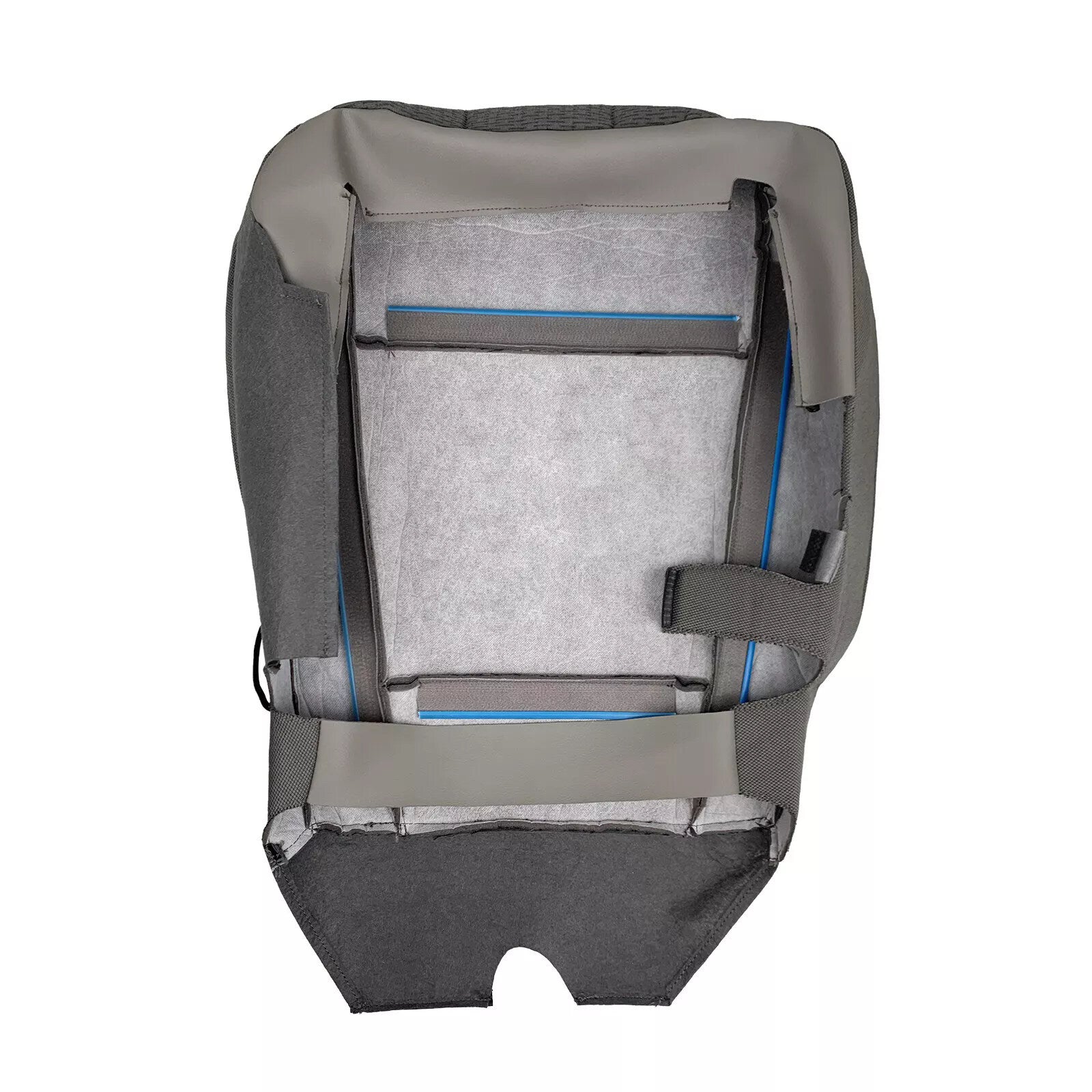 Driver Bottom Cloth Seat Cover Gray For 2015 2016 2017 2018 2019 Ford F-150 XLT