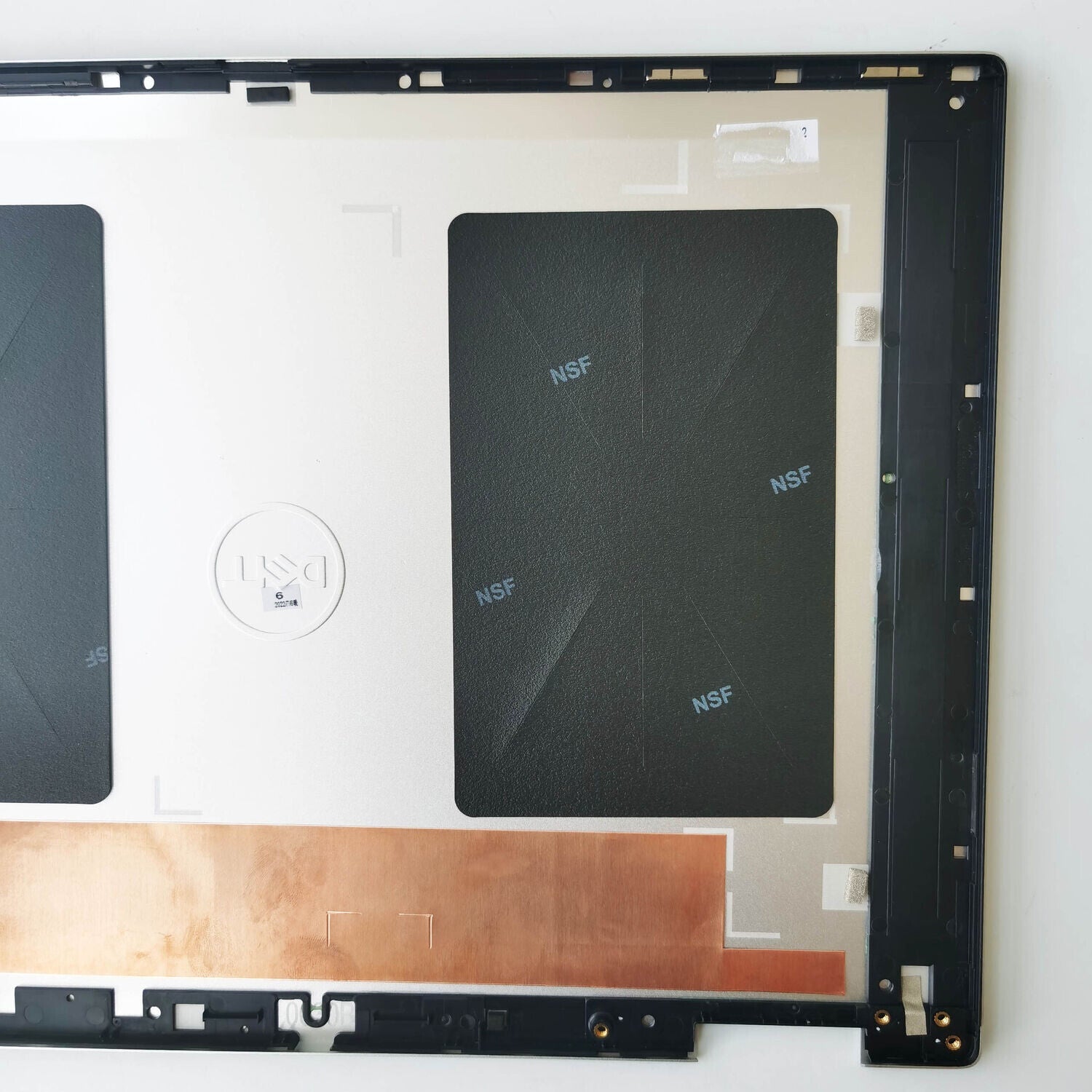 For Dell Inspiron 16Plus 7620 7625 2-in-1 Back Cover Top Case 0VNMYX Silver Lid