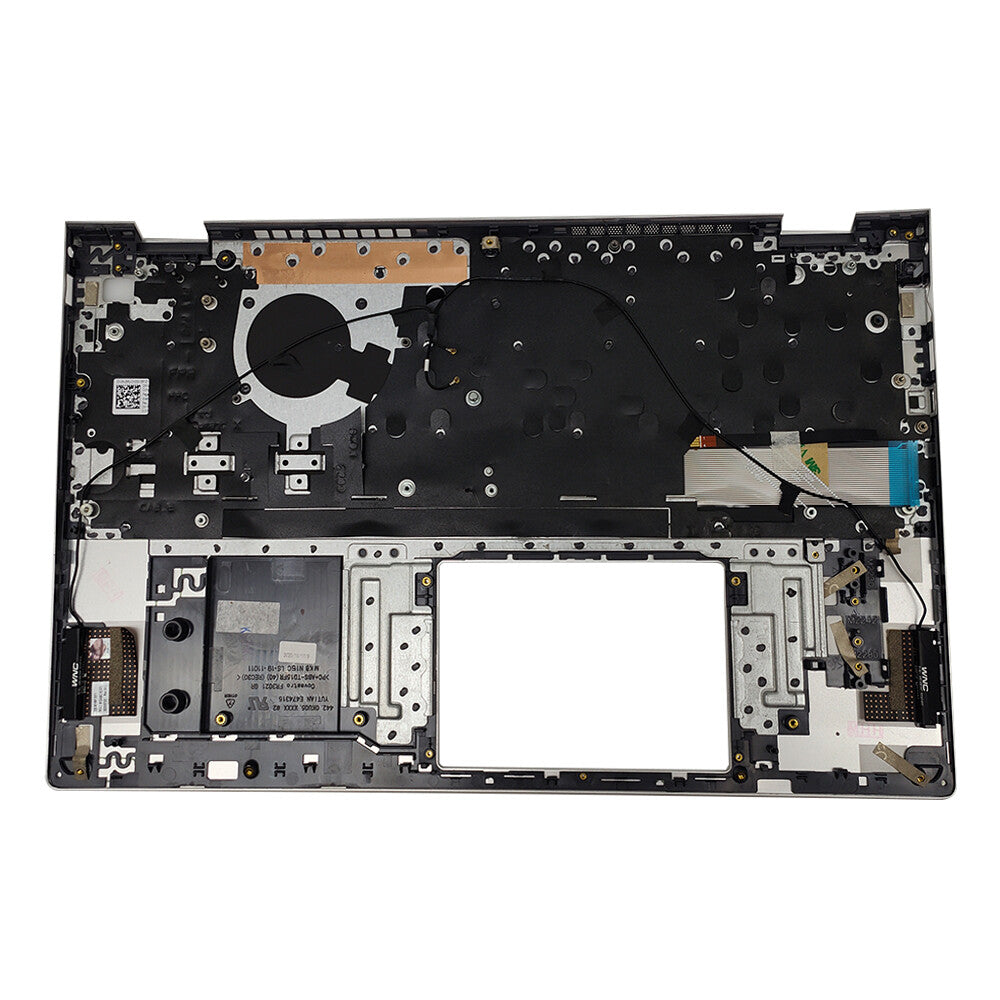 New For Dell Inspiron 15 5501 5505 Palmrest Non-Backlit Keyboard 06XCC3 Silver