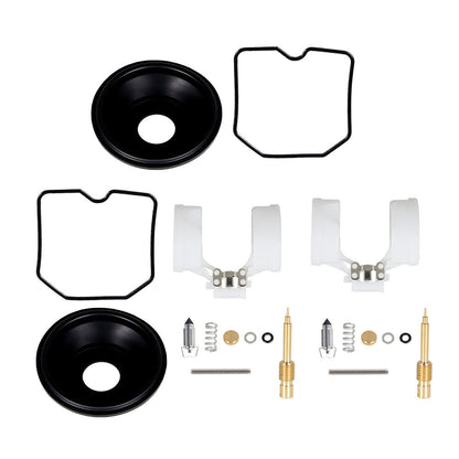 2X Carburetor Repair Kit Diaphragm For KAWASAKI EX250 Ninja 250R 2001-2012