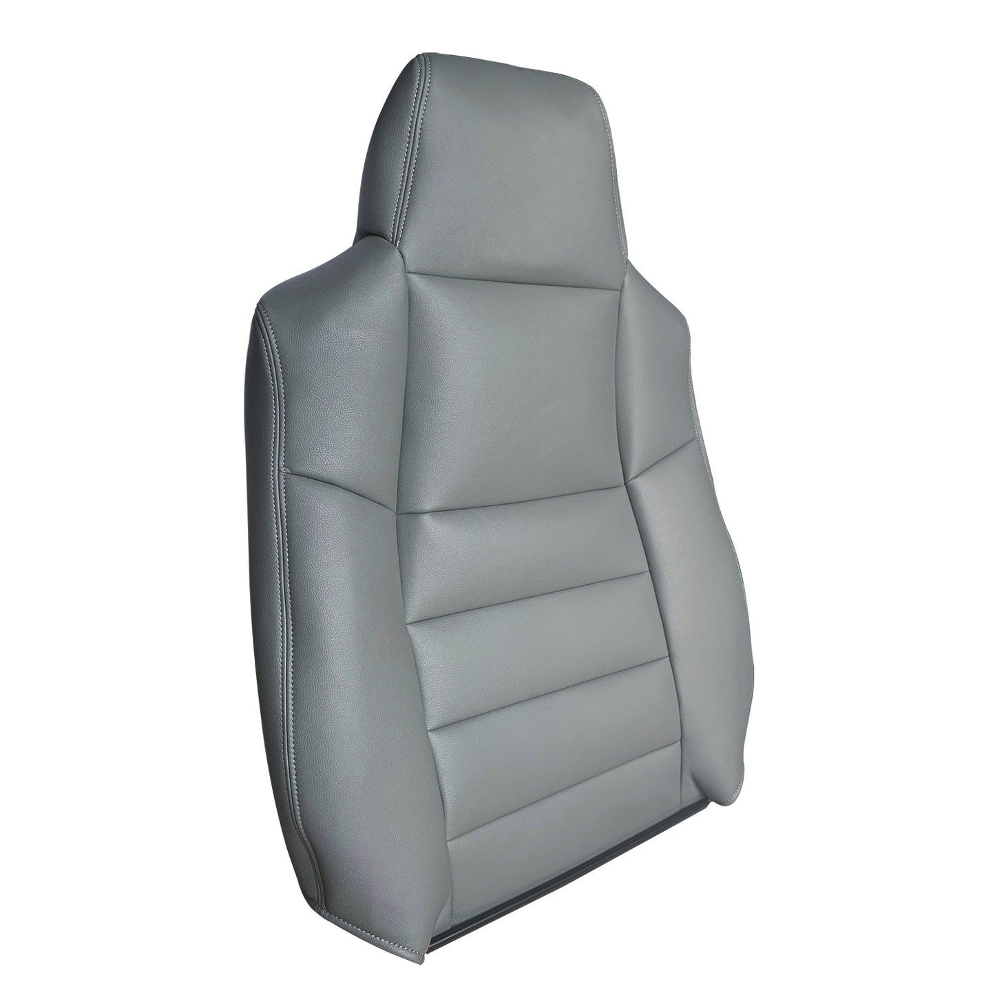 For Ford F250 F350 Super Duty 2002-2007 Driver Side Leather Seat Cover Gray