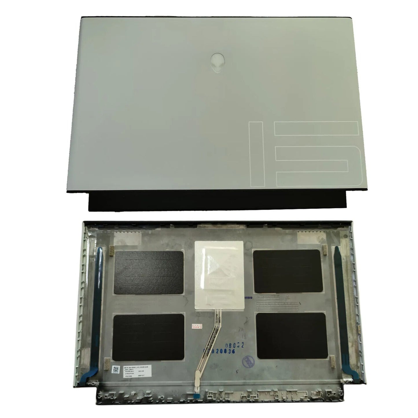 New For Dell Alienware M15 R3 LCD Back Cover Top Case Rear Lid White 0MFC9P US