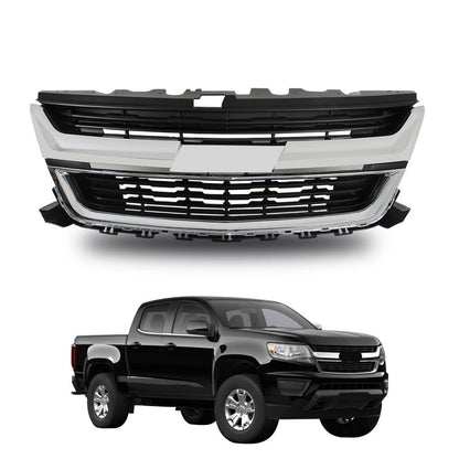 NEW Front Upper Grille Replacement Grill Plastic For Chevrolet Colorado 15-20
