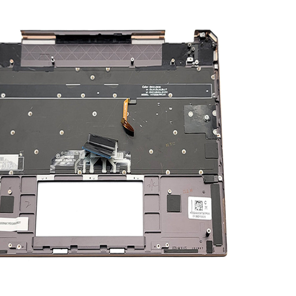 New L37681-001 Palmrest W/ Backlit Keyboard For HP Spectre X360 13-AP Series US
