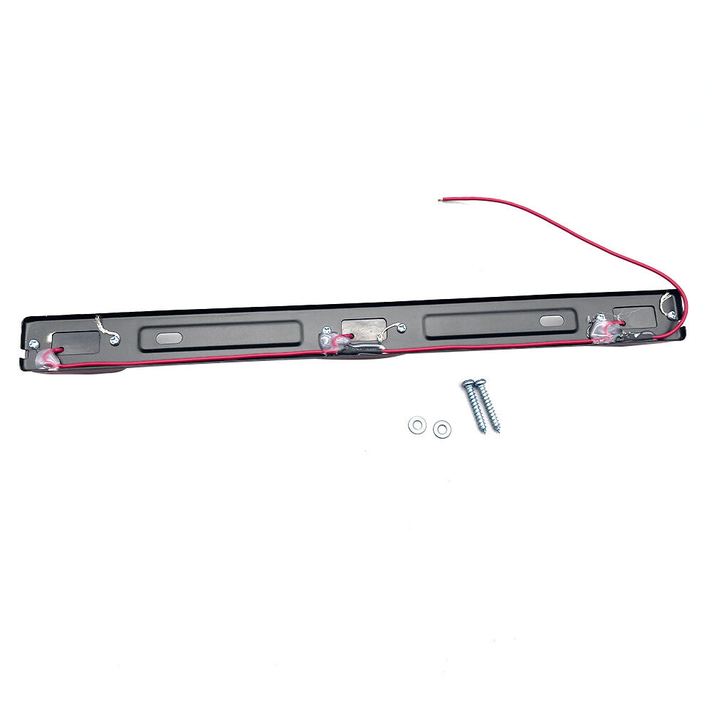 Truck Trailer Tail Lights Red LED Stainless Rear Clearance ID Marker Light Bar