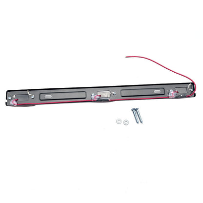 Truck Trailer Tail Lights Red LED Stainless Rear Clearance ID Marker Light Bar