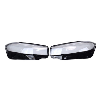 For BMW 3-Series G20 G28 2023-2024 Pair Front Headlight Cover Clear+Sealant Glue