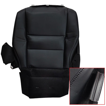 Fit For 2007 2008 2009 - 2011 Honda CR-V DRIVER Bottom Leather Seat Cover Black