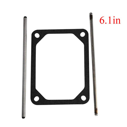 Push Rod Set & Valve Cover Gasket for Briggs & Stratton 690981 690982 690971