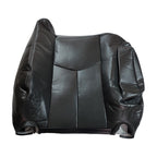 For 2004 2005 2006 Chevy Tahoe Silverado 1500 Front Leather Seat Covers Black