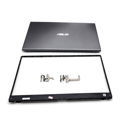 New LCD Back Cover+Bezel+Hinges For ASUS VivoBook X512 X512U V5000F Top Gray US