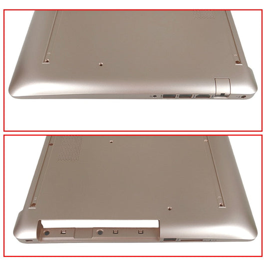 For HP 17-BY 17T-BY 17CA 17Z-CA Rose Gold Bottom Base Case Cover L22509-001