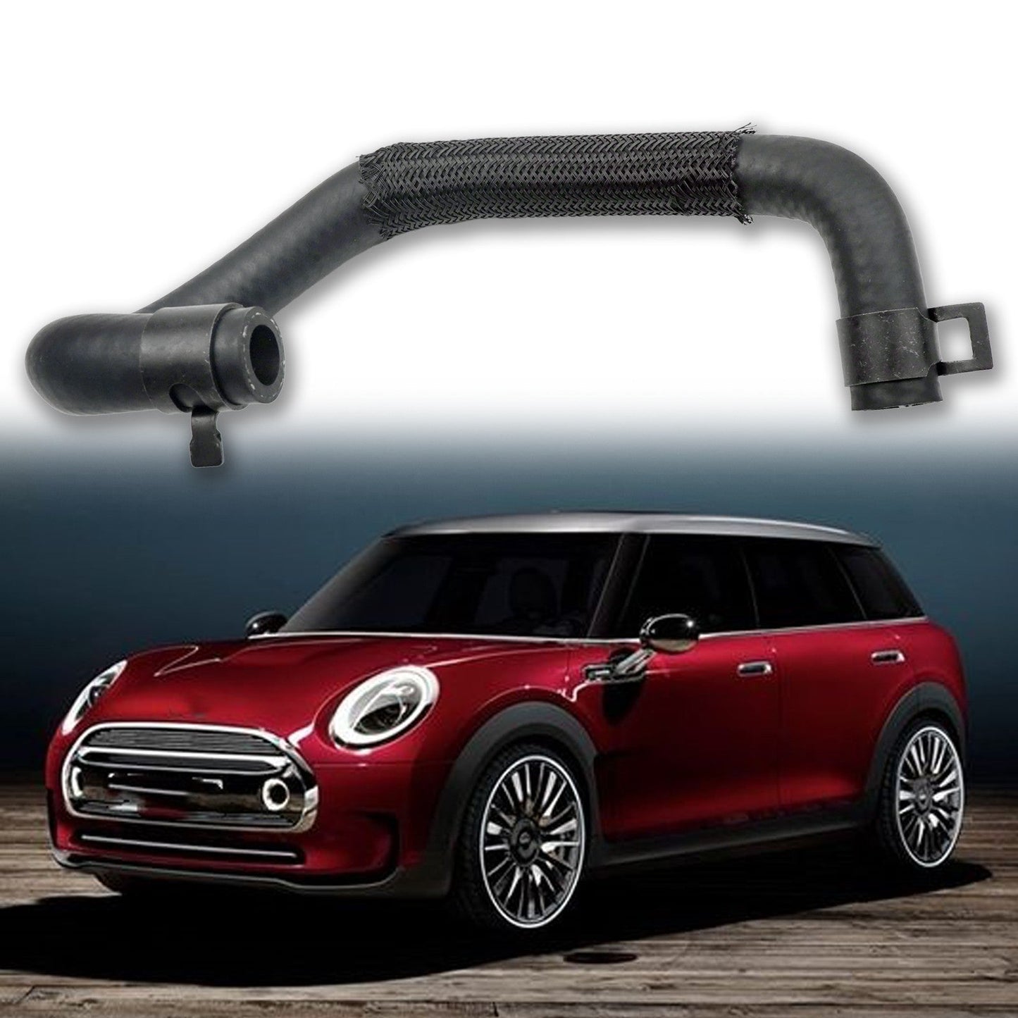 11537565432 Engine Coolant Hose For 2008-2016 MINI R55 R56 R57 R58 R59 R60 R61