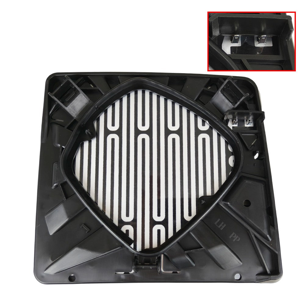 Tow Mirror Glass Upper Heated Driver Left for Ford Super Duty F250 2012 2016