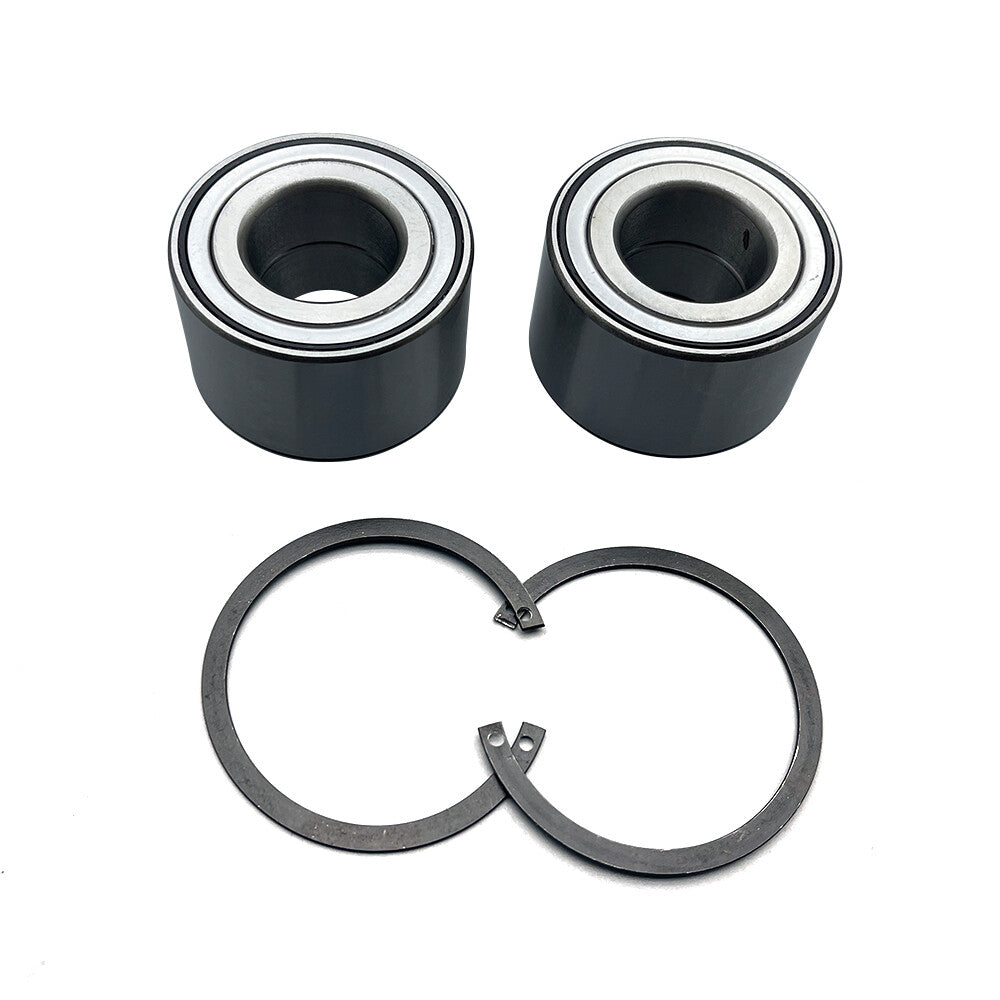 Front Wheel Bearing and Circlip Kit 2 Pack for Honda TRX420 Rancher 2014 2024