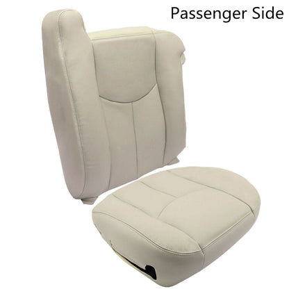 New For 2003-06 Chevy Tahoe Suburban Passenger Leather Seat Cover Light Tan