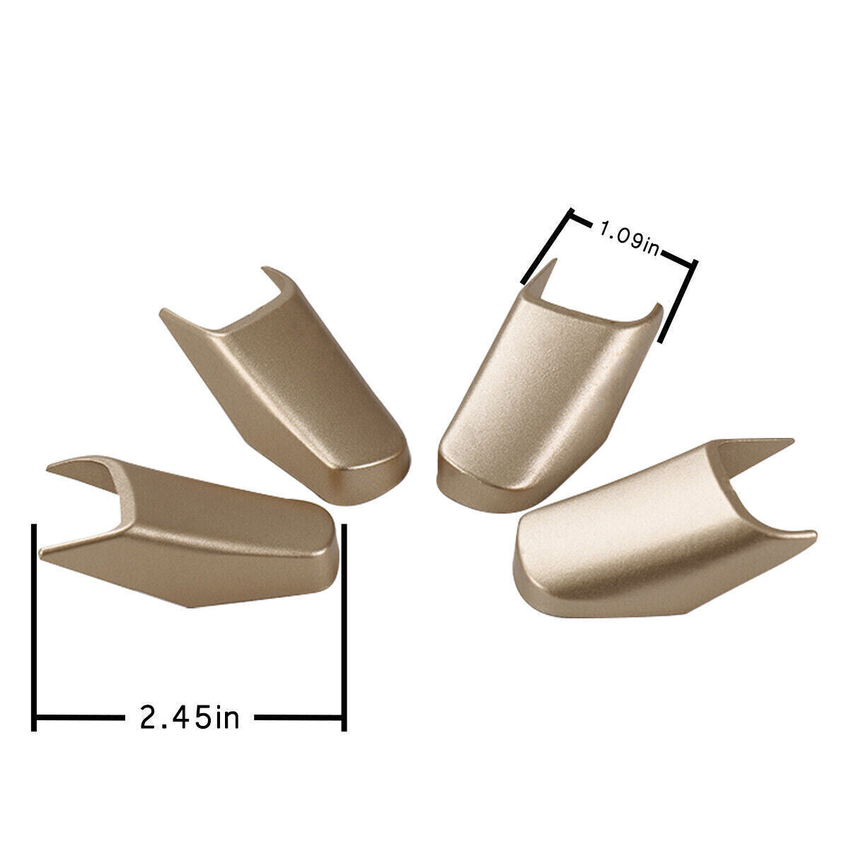 Door Pull Strap End Caps For 2003-2011 Lincoln Town Car
