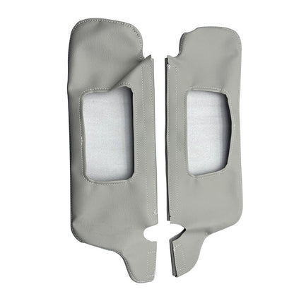 For 94-04 Ford Mustang Sun Visor Replacement Cover Driver Passenger Repair GRAY