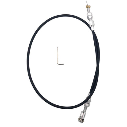 36" Stainless Steel Black Throttle Cable for LS1 Chevy 4.8 5.3 5.7 6.0 Engine LS