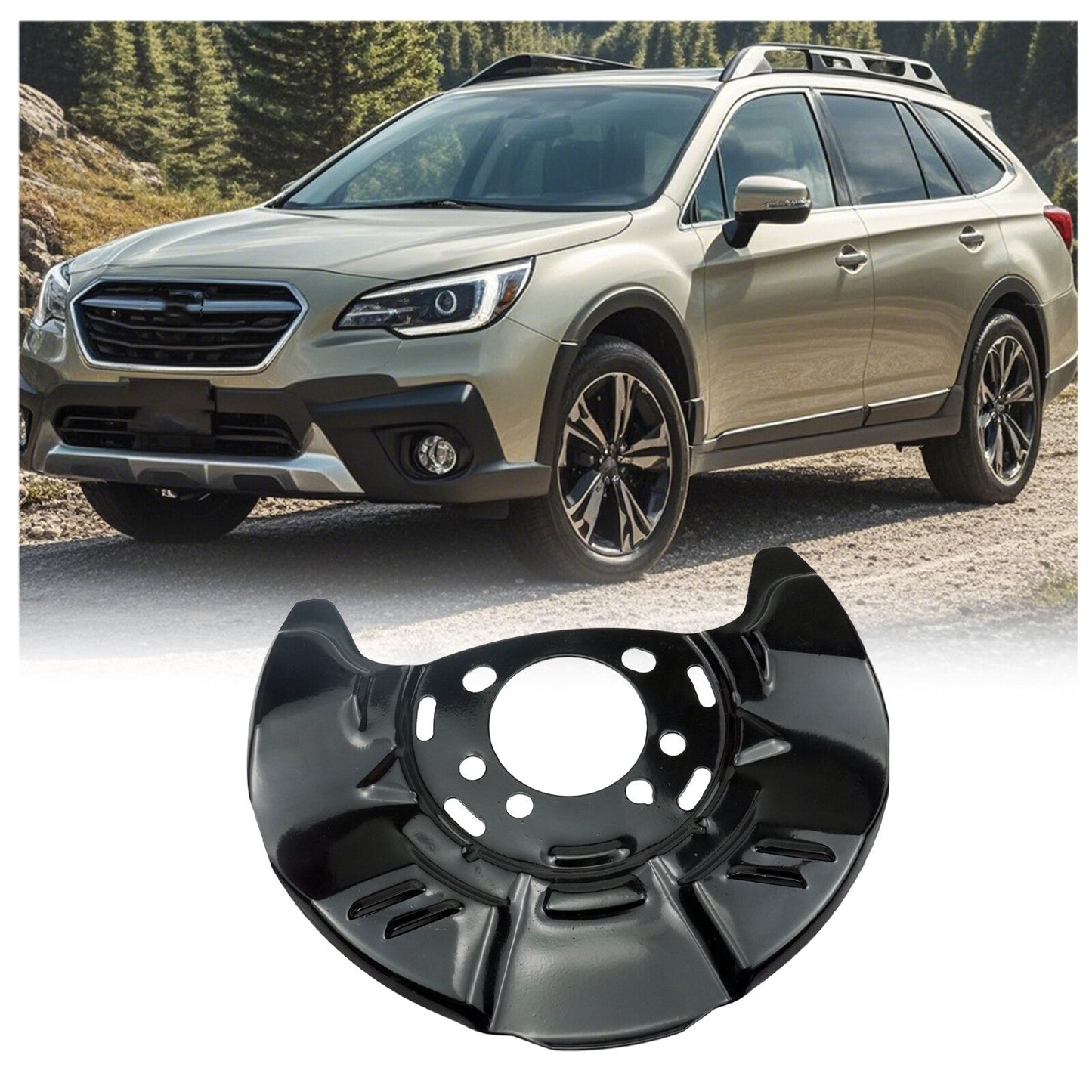 26290-AG02A Front Disc Brake Pad Dust Shield For 2005-2014 Subaru Legacy for