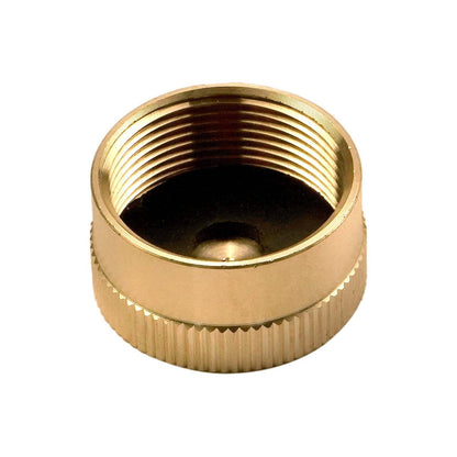 50PCS Solid Brass 1 LB Propane Bottle Cap Gas Tank Cylinder Protect Sealed Cap
