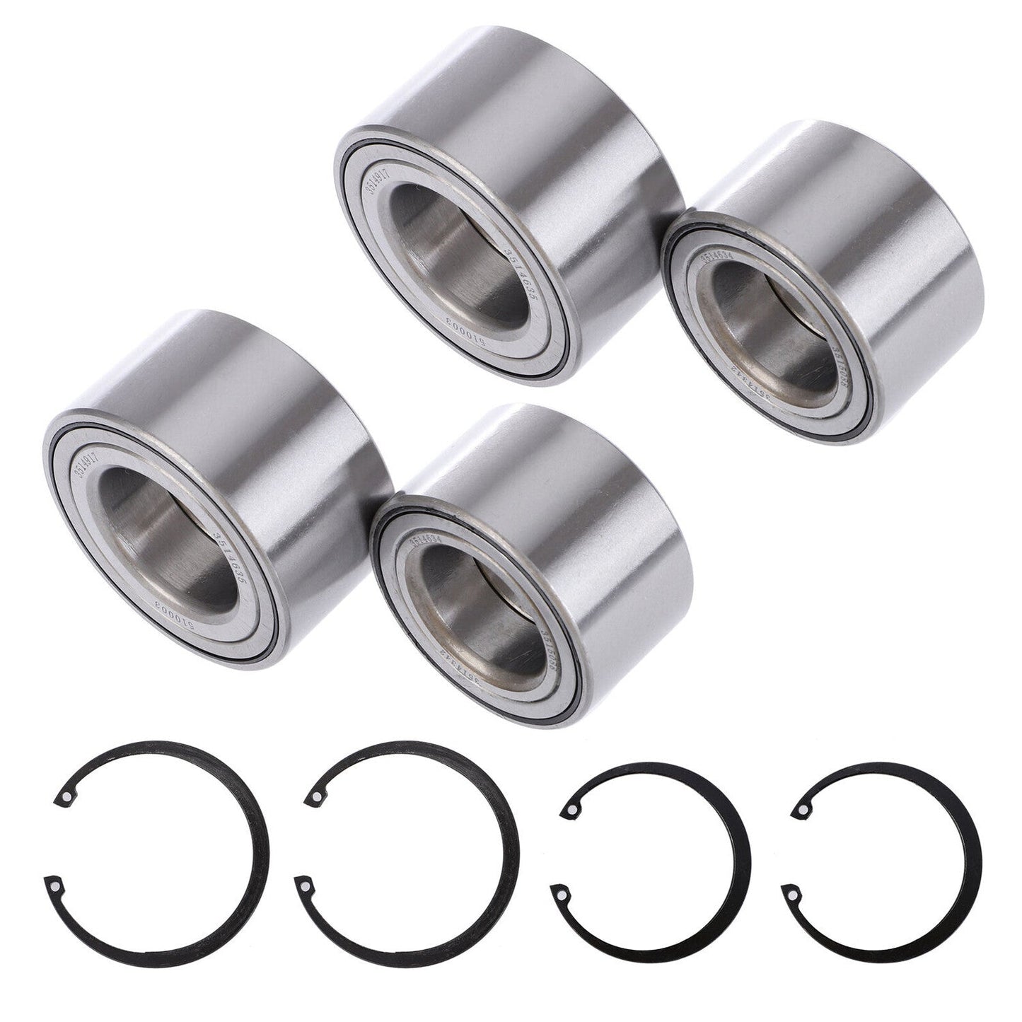 Front & Rear Wheel Bearings For Polaris Ranger 400 425 500 570 700 800 ETX EV TM