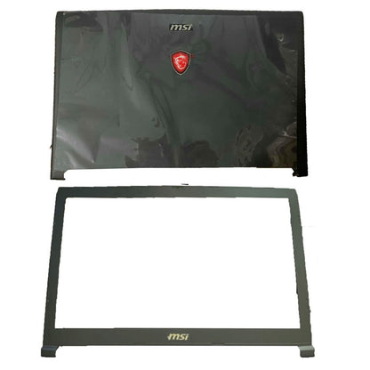 NewBlack Lid Back Cover & Bezel For MSI GE72 GE72VR 6RF 7RF Pro MS-1791 MS-1794