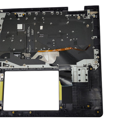 Palmrest Backlit Keyboard For Dell Vostro 3510 3515 3520 3525 088YX6 N184 Black
