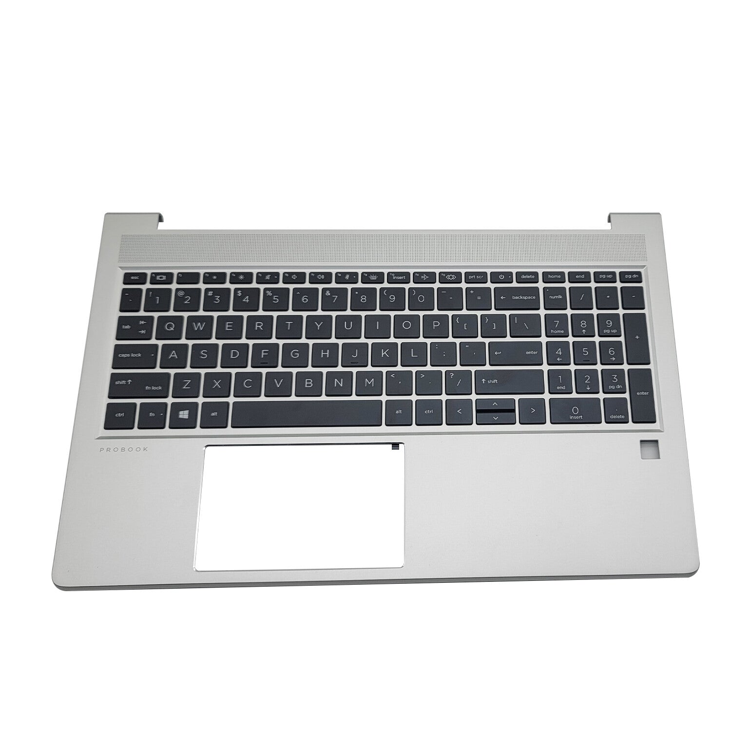New Palmrest For HP ProBook 650 655 G8 Backlit Keyboard M49545-001 Silver 15.6in