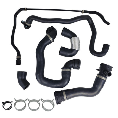 Radiator Coolant Water Hose Pipe Kit 6 Hoses for BMW 135i 335i 335xi 2007-2010