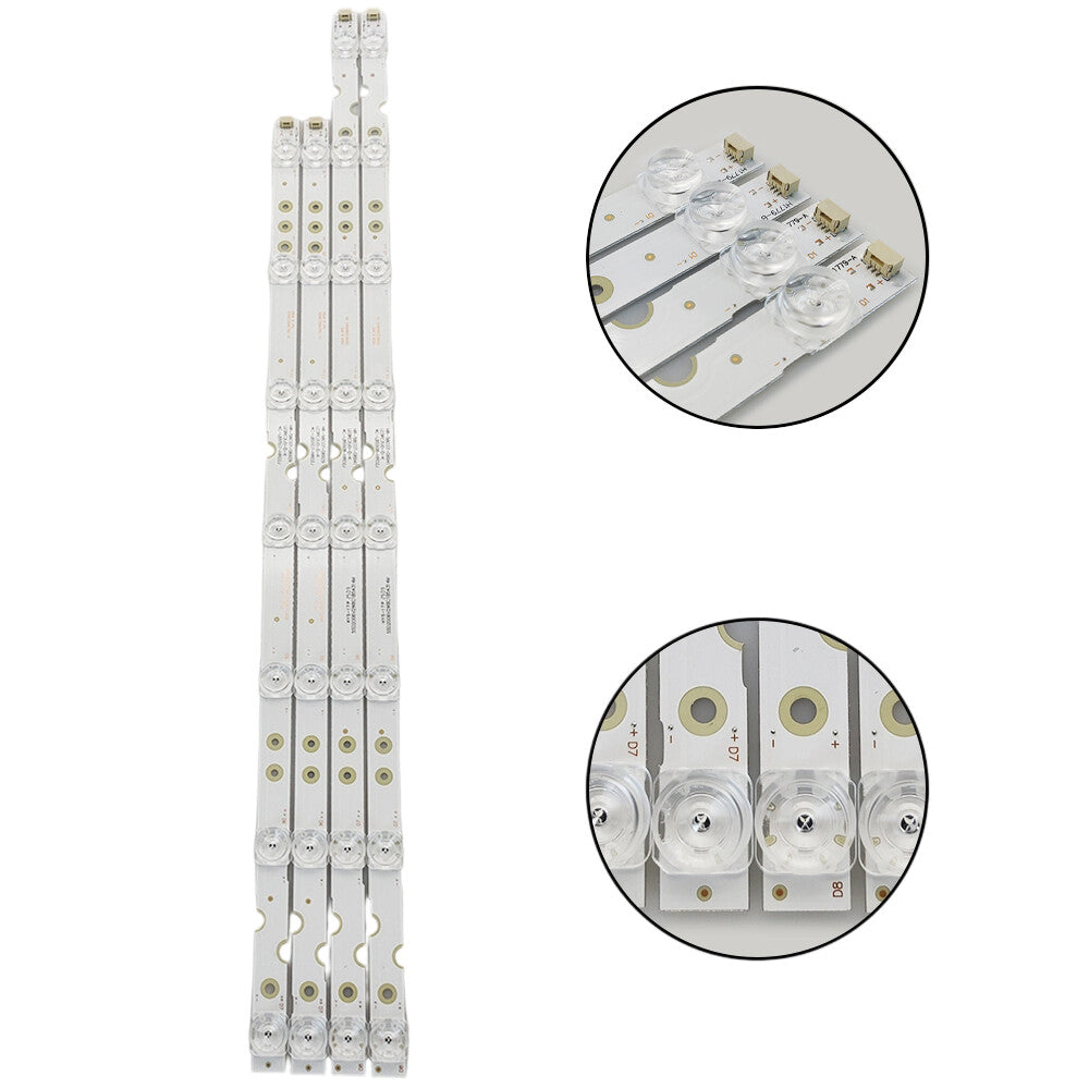 55HR330M07B2 55HR330M08A2 LED Backlight Strips 4 for TCL 55S423 55S421