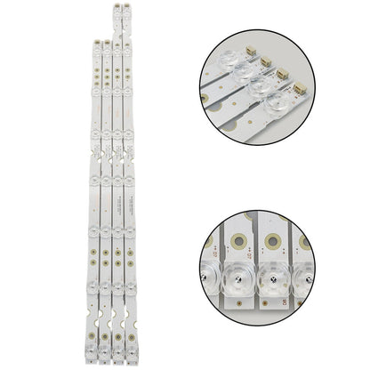 55HR330M07B2 55HR330M08A2 LED Backlight Strips 4 for TCL 55S423 55S421