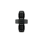 4 to 4 Male Flare Union Coupler Fuel Hose Fitting Coupling Aluminum Black 2x