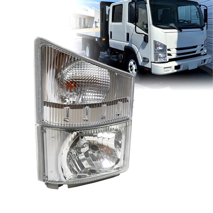 New Right Headlight & Corner Lamp For ISUZU NPR NPR-HD NQR NRR 2008-2020 US