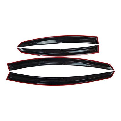 New M Style Window Visors Rain Guards Deflector For 2011-2014 Hyundai Sonata