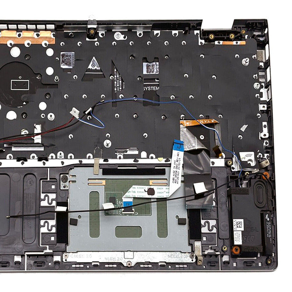 For Dell Inspiron 15Pro 5510 5515 Palmrest Backlit Keyboard Touchpad 06P0TG Gray