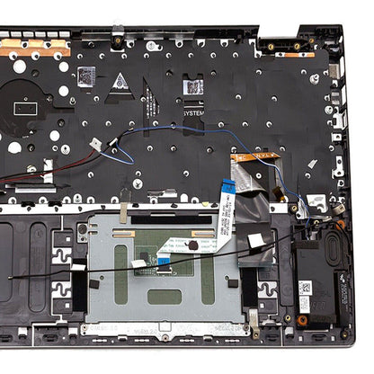 For Dell Inspiron 15Pro 5510 5515 Palmrest Backlit Keyboard Touchpad 06P0TG Gray