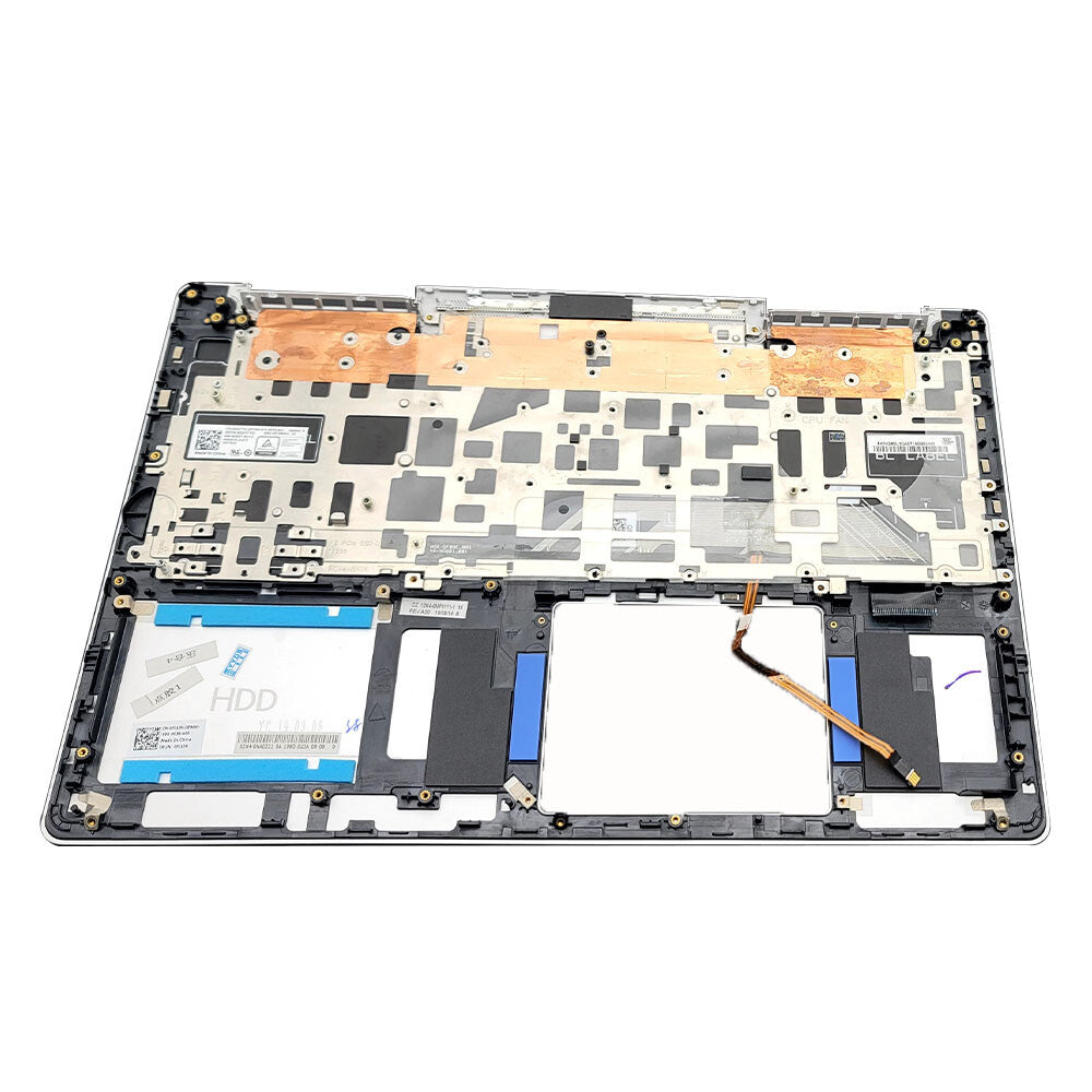 New For Dell Inspiron 15 7591 Palmrest Keyboard w/Backlit Silver 0PJ1JN PJ1JN US