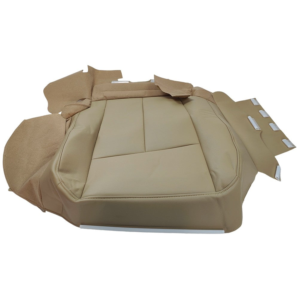 Driver Side Bottom Leather Seat Cover Tan For 2007 2008 - 2014 Ford Expedition