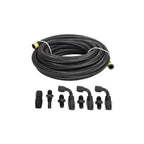 For GM 4L80E Automatic Transmission Cooler Lines Kit 6-AN Steel Braided Line Kit