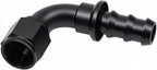 10AN 90 Degree Push Lock Hose Fitting End AN10 Female Swivel Push-on/Lock Hose