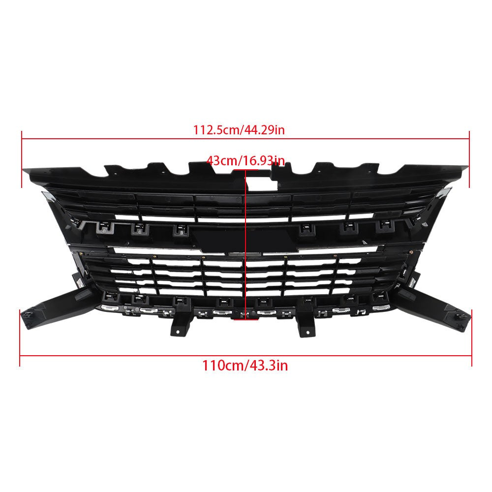 NEW Front Upper Grille Replacement Grill Plastic For Chevrolet Colorado 15-20