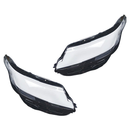 Left & Right Headlight Clear Lens Cover For 2017-2024 Range Rover Velar