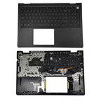 Palmrest Backlit Keyboard For Dell Vostro 3510 3515 3520 3525 088YX6 N184 Black