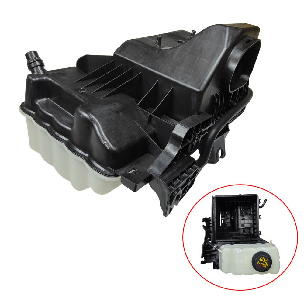 Front Engine Coolant Reservoir w/ Cap For Ford F-150 2010-2014 V8