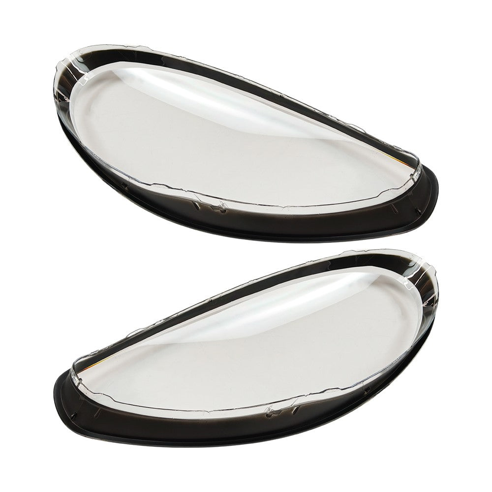 Headlight Lens Shell+Sealant Glue For Porsche Panamera 970 2014-16