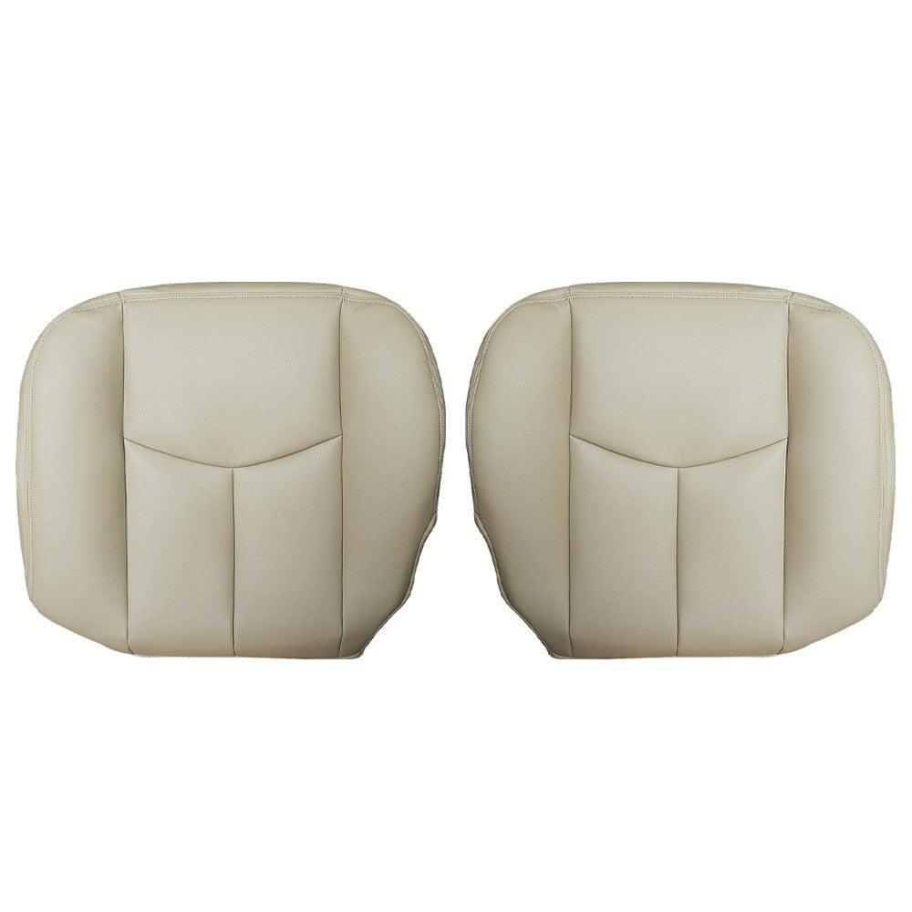 Driver & passenger Bottom Leather Seat Covers For 2003-2006 GMC Yukon Yukon XL