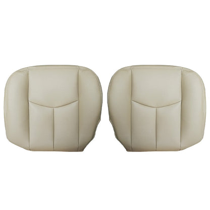 Driver & passenger Bottom Leather Seat Covers For 2003-2006 GMC Yukon Yukon XL